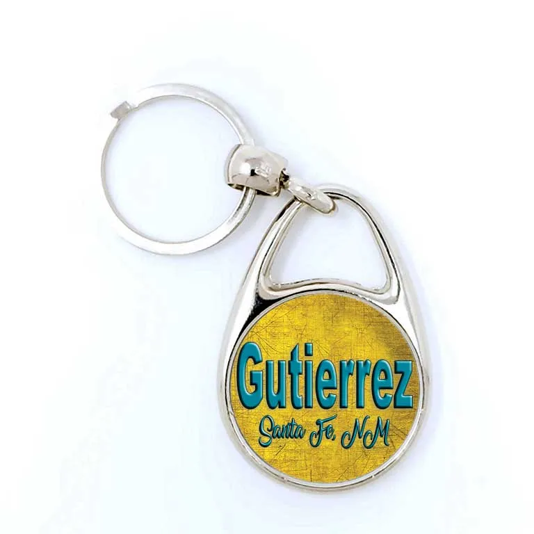 New Mexico Zia Home Keychain