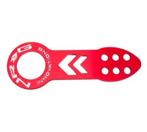 NRG TOW-100RD Anodized Red Universal Fitment Front Tow Hook
