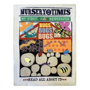 Nursery Times | Crinkly Newspaper | Bugs