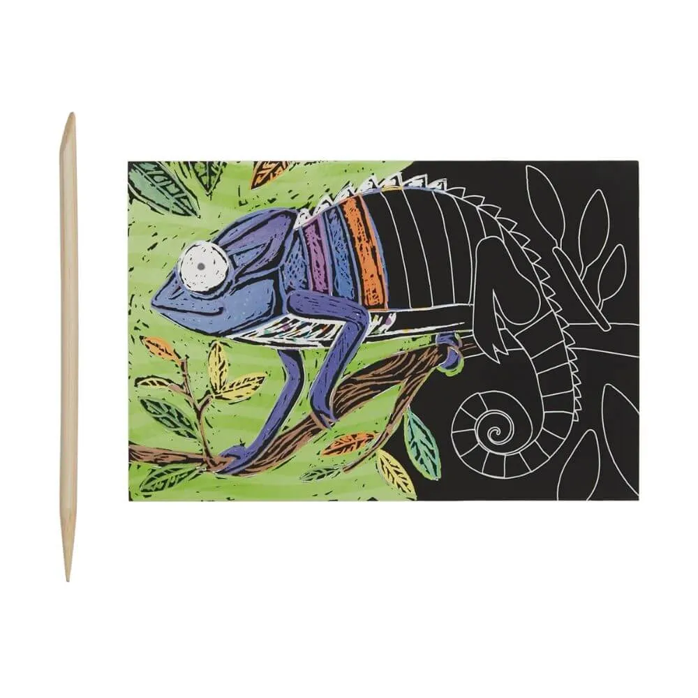 Ooly Jungle Party Mini Scratch & Scribble