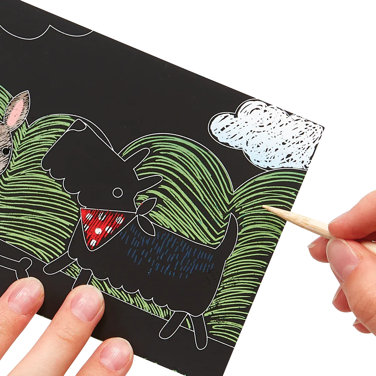 Ooly Scratch and Scribble Mini Scratch Art Kit: Playful Pups