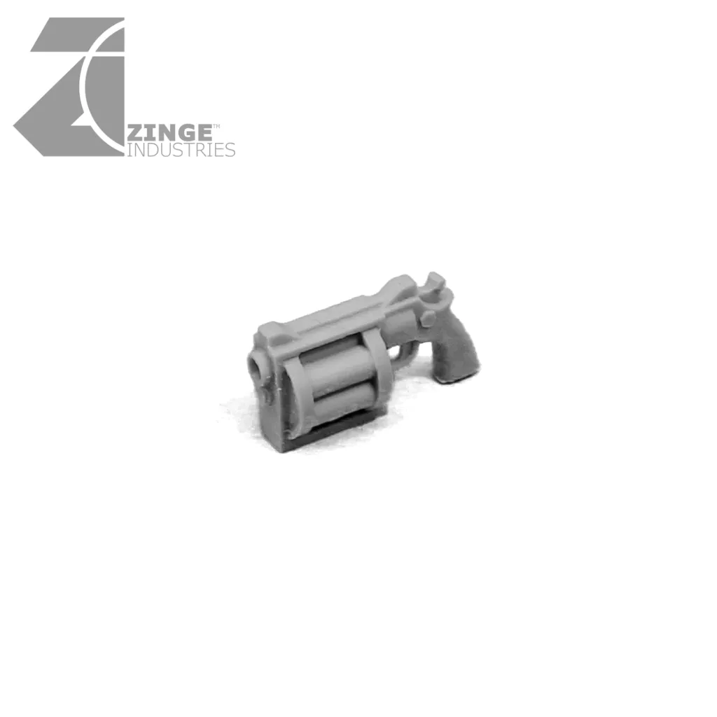 Orc & Large Mutant Revolving Barrel Pistol Sprue X 5