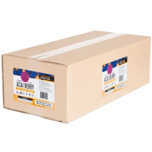 Organic Acai Traditional (Sweetened) Bite-Sized Pieces 20 lbs - Bulk