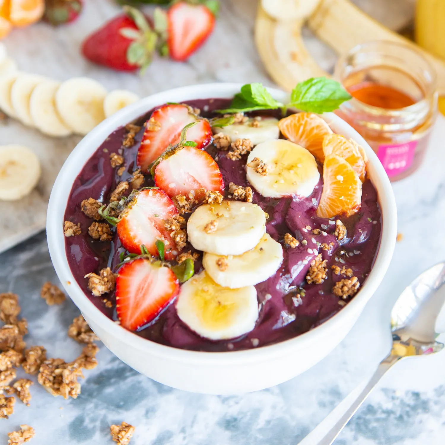 Organic Acai Traditional (Sweetened) Bite-Sized Pieces 20 lbs - Bulk