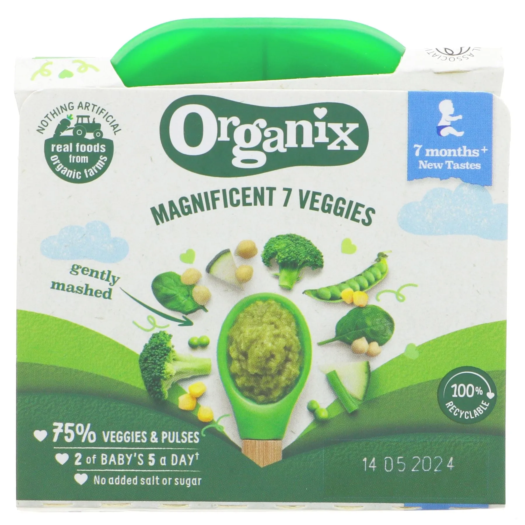 Organix | Magnificent 7 Veggies | 130g