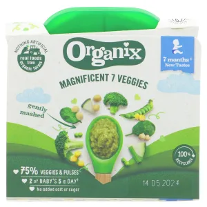 Organix | Magnificent 7 Veggies | 130g