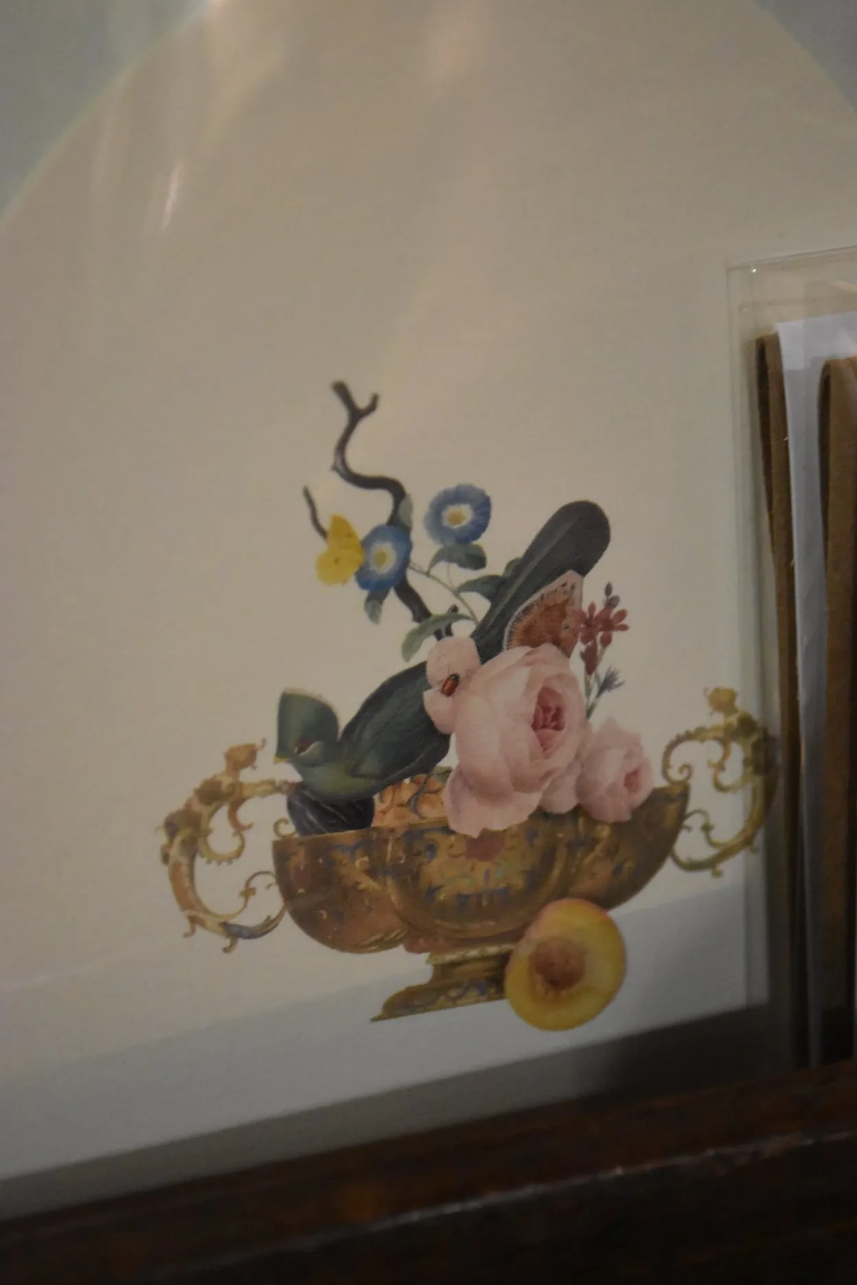Oval Still-Life Card, multiple styles