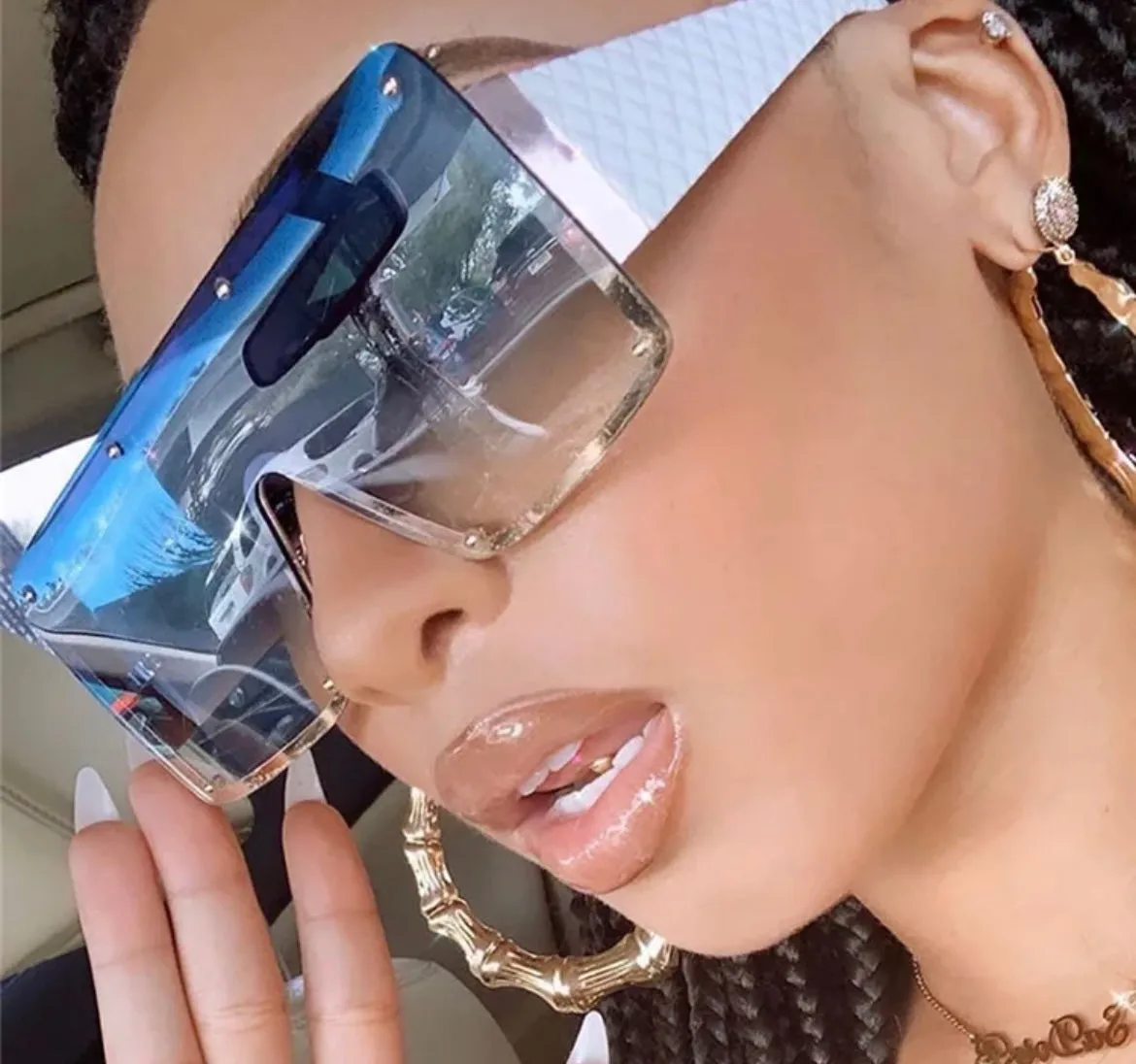 OVER SIZED DIVA SUNGLASSES
