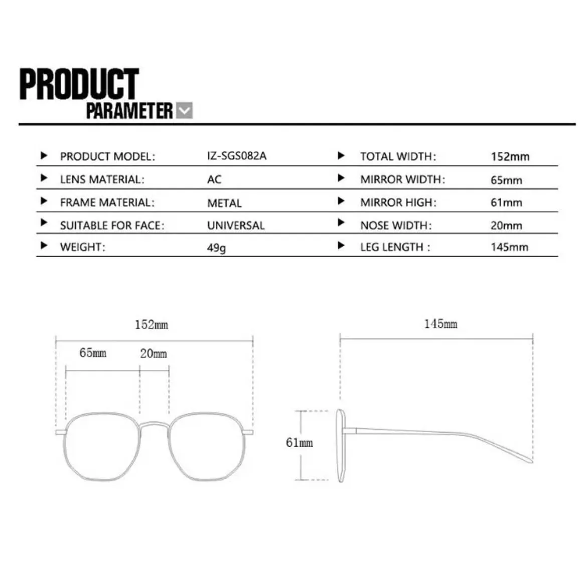 OVER SIZED DIVA SUNGLASSES