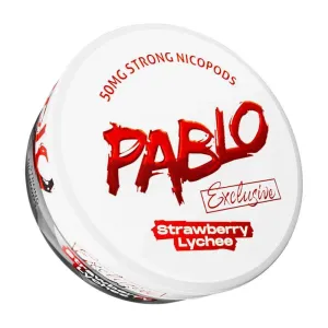 PABLO STRAWBERRY LYCHEE NICOTINE POUCHES - 20PCS - 30MG