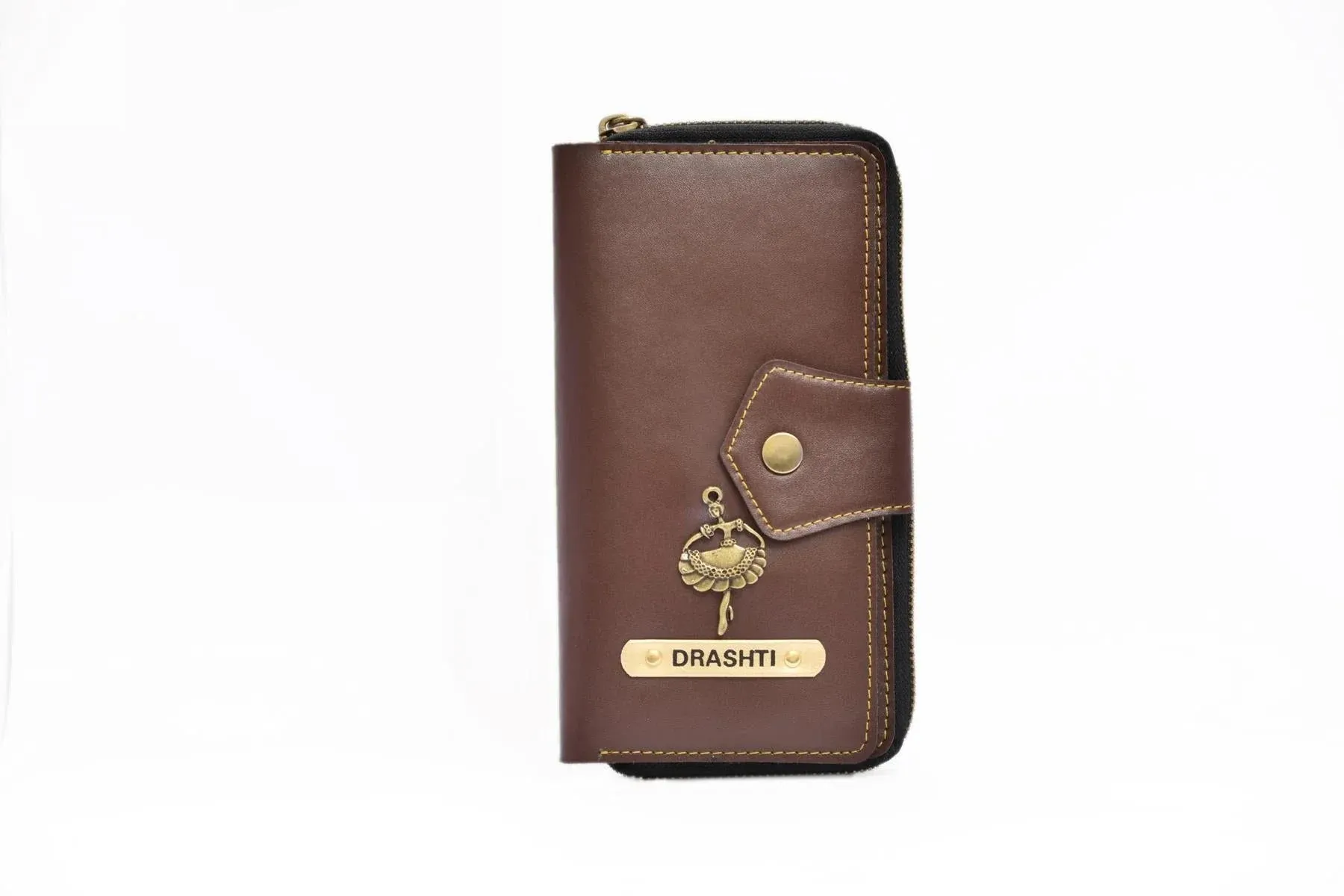 Pack of 2 Personalized Zip-around Lady Wallet
