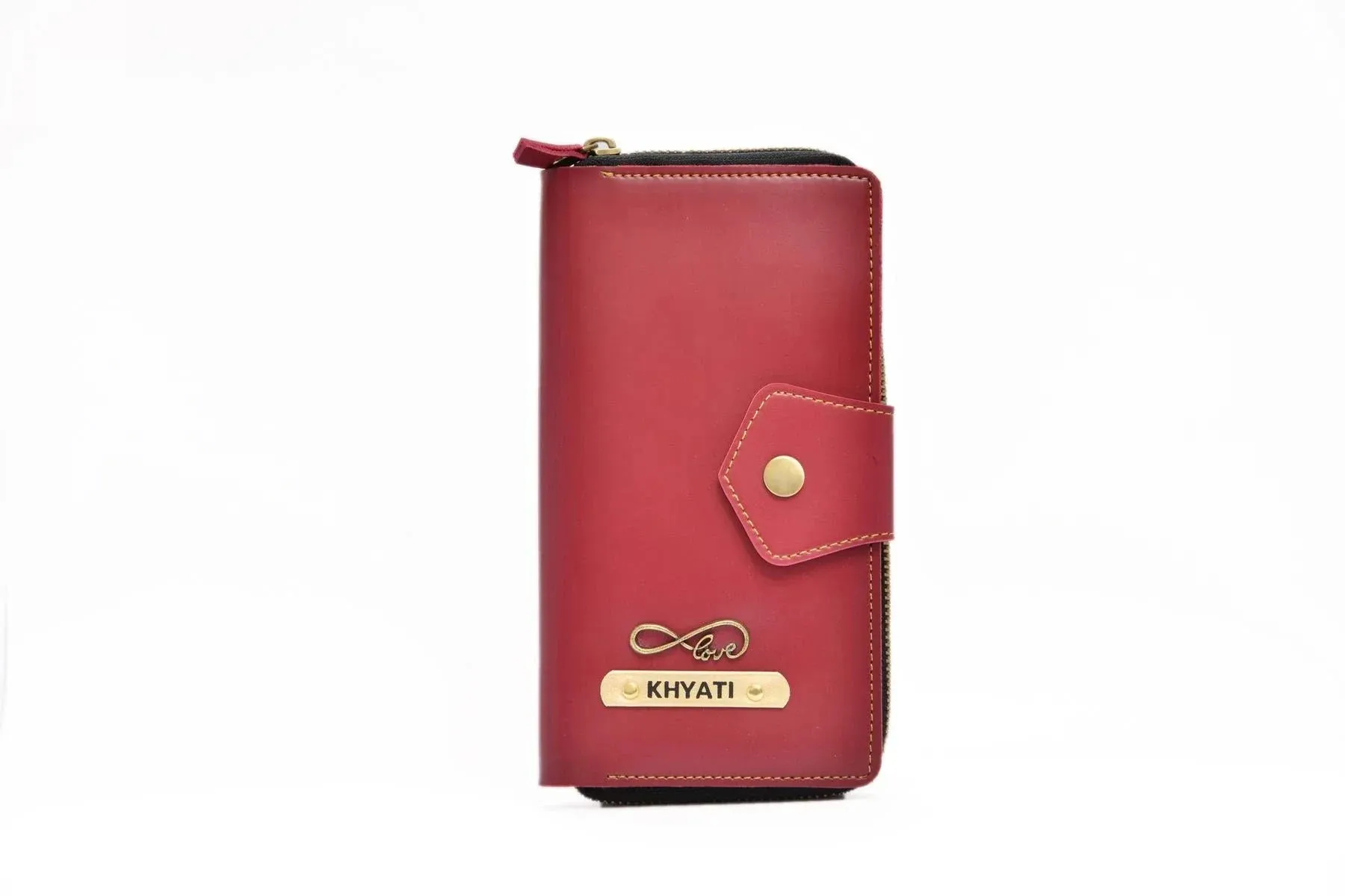 Pack of 2 Personalized Zip-around Lady Wallet
