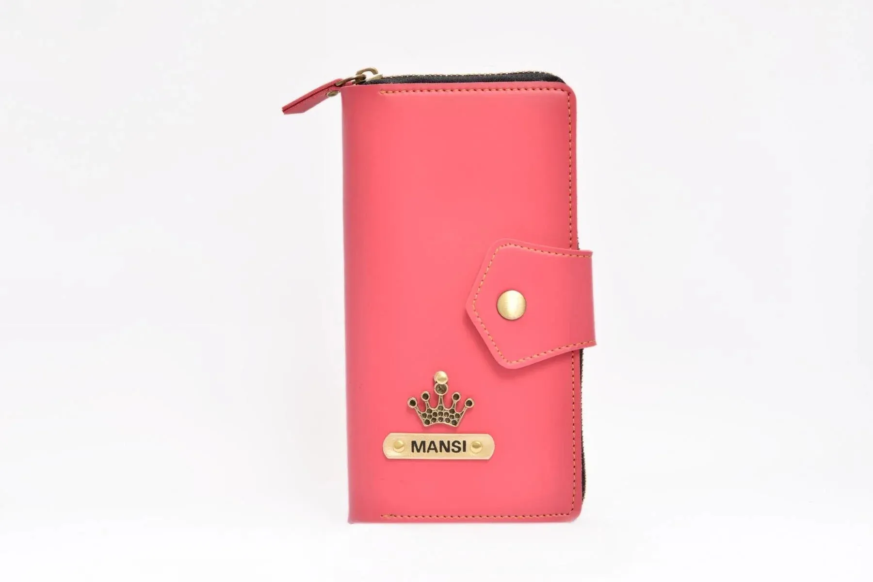 Pack of 2 Personalized Zip-around Lady Wallet
