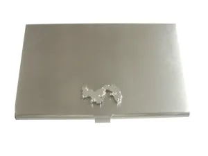 Panama Map Shape Pendant Business Card Holder
