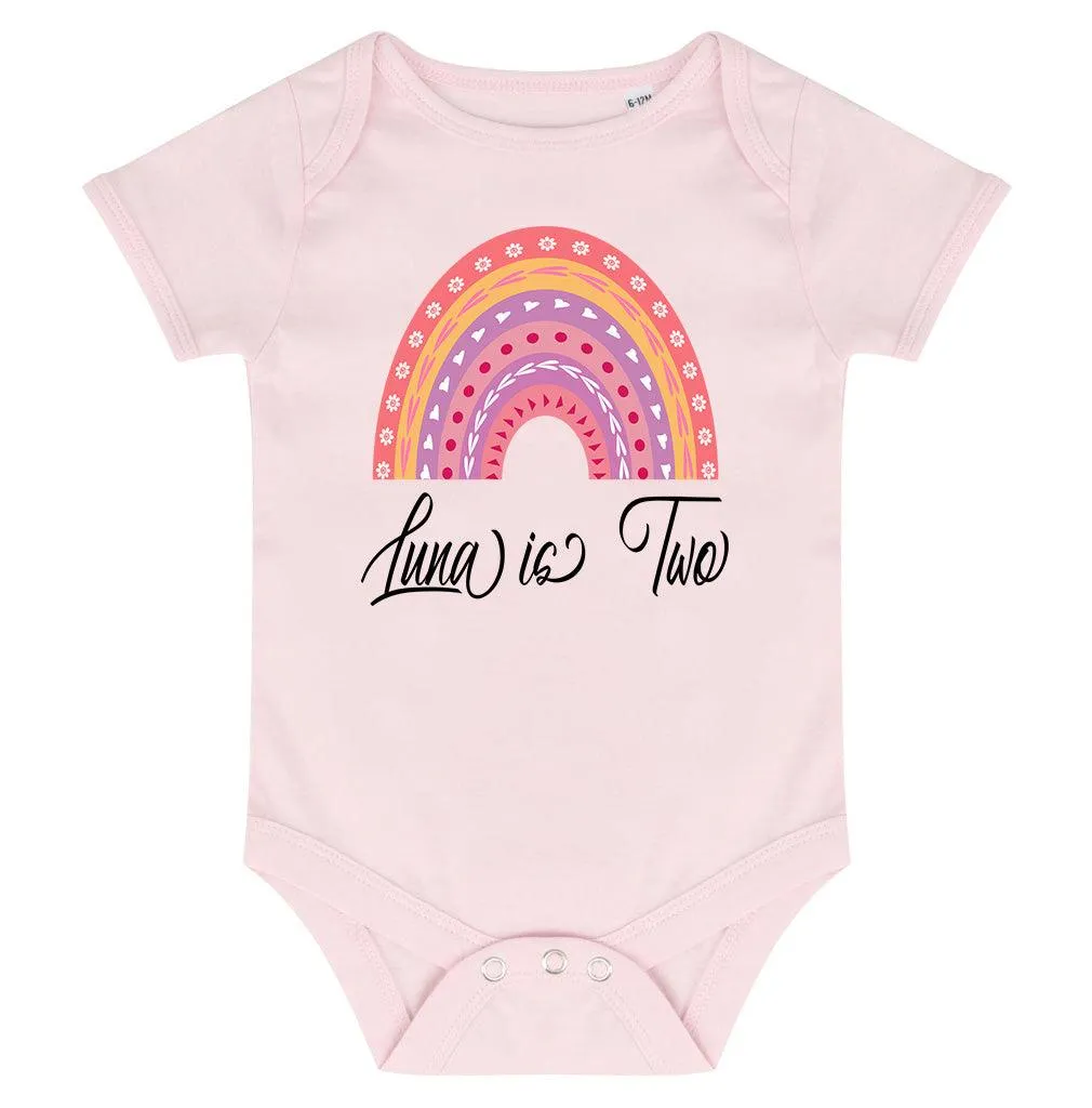 Personalised Baby is two