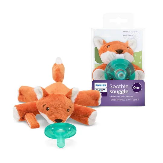 Phillips Avent Soothie Snuggle 0 Months  (Fox)
