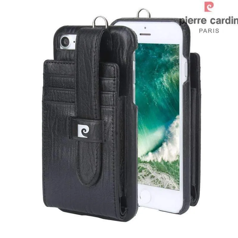 PIERRE CARDIN Multiple Card Slots Genuine for iPhone