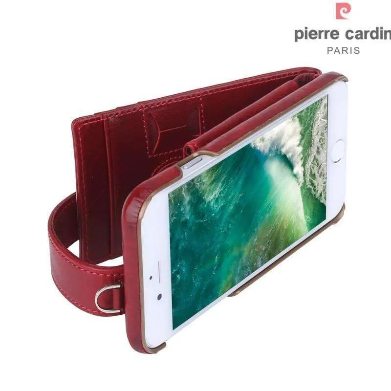 PIERRE CARDIN Multiple Card Slots Genuine for iPhone