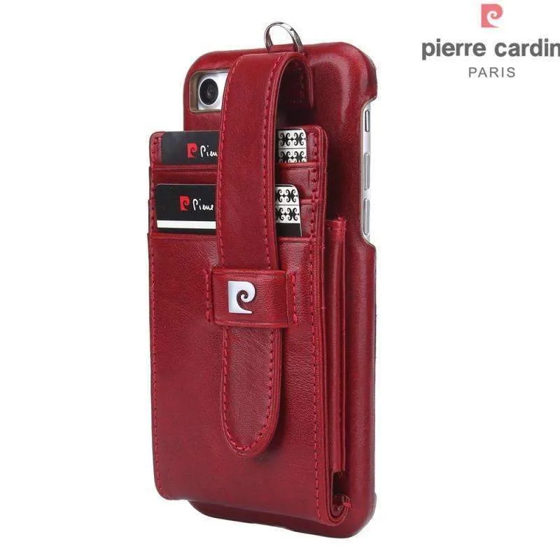 PIERRE CARDIN Multiple Card Slots Genuine for iPhone