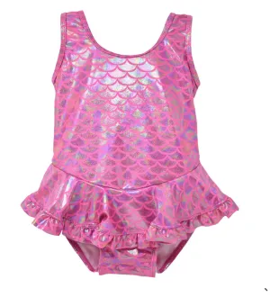 Pink Scales Stella UPF50 Infant Swimsuit