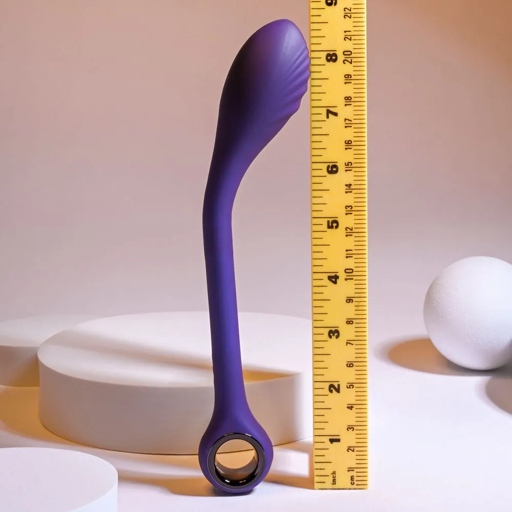 Playboy Pleasure Spot On Poseable G-Spot Vibrator - Purple