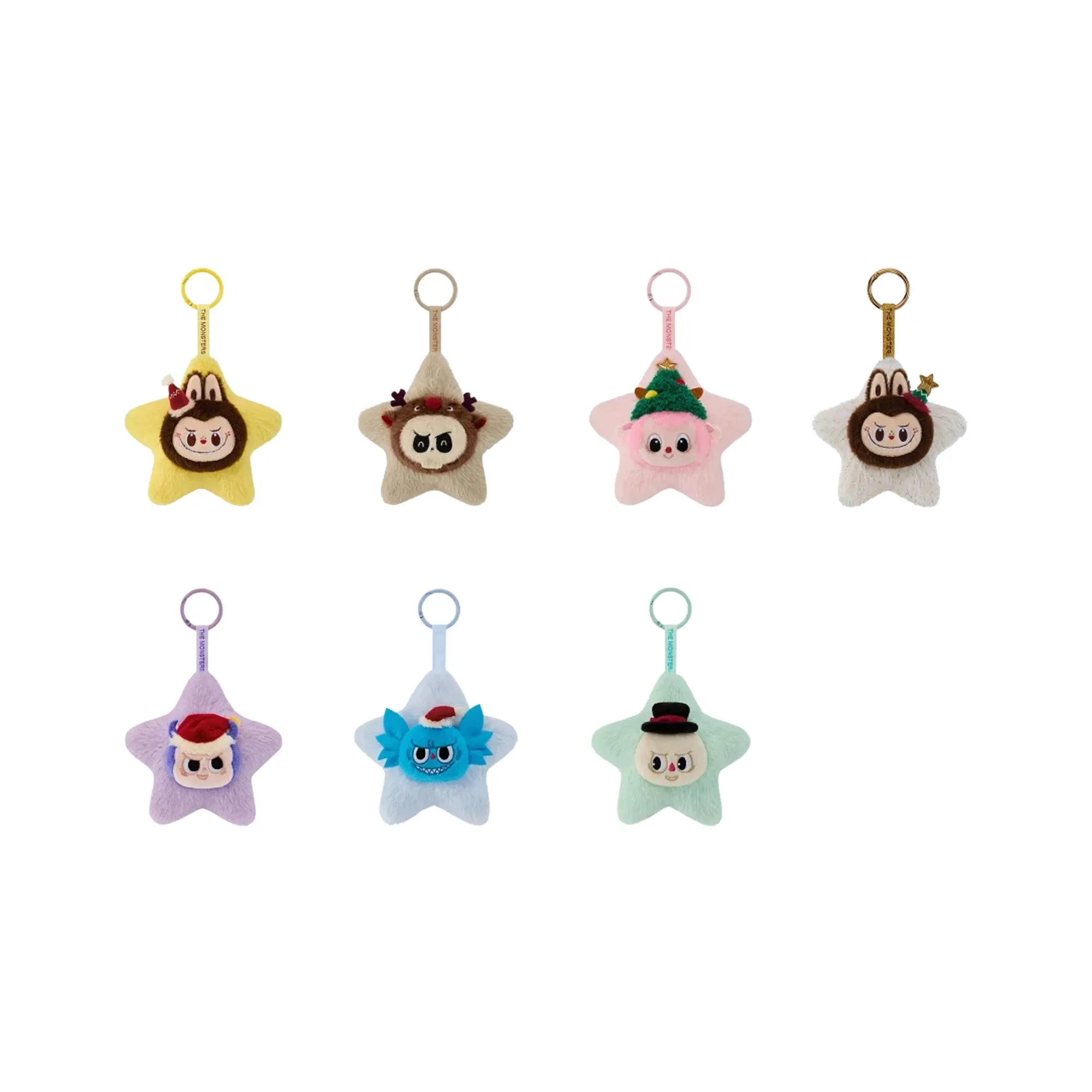 POP MART THE MONSTERS Classic Series Sparkly Plush Pendant (6 Blind Boxes)