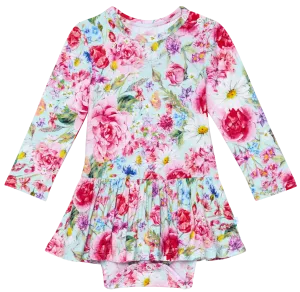 Posh Peanut Alice L/S Twirl Skirt Bodysuit