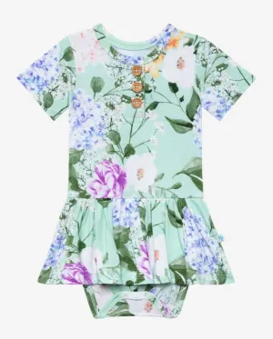 Posh Peanut Erin S/S Henley Twirl Bodysuit