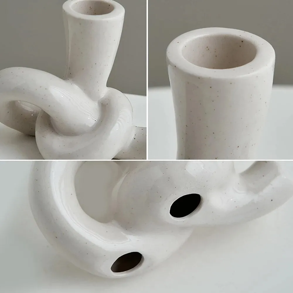 Prairie candlestick holders