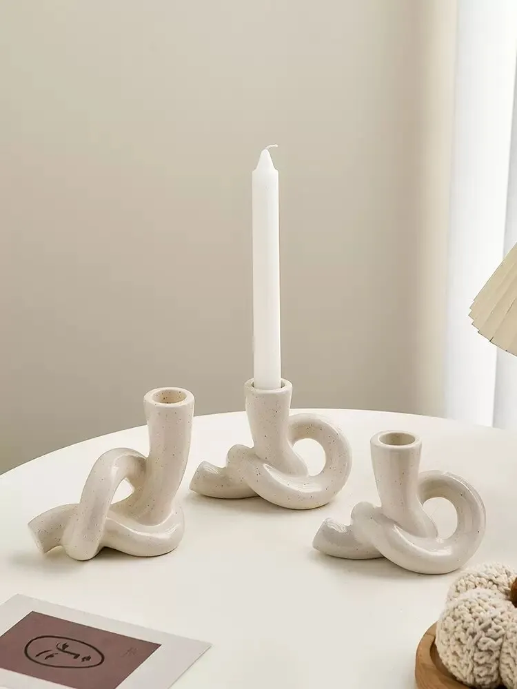 Prairie candlestick holders