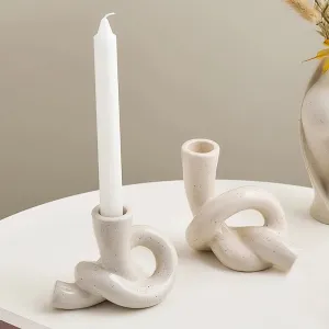 Prairie candlestick holders