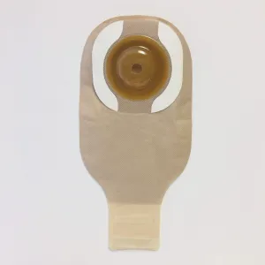 Premier One-Piece Drainable Ostomy Pouch with Flextend Soft Convex Barrier (Beige)