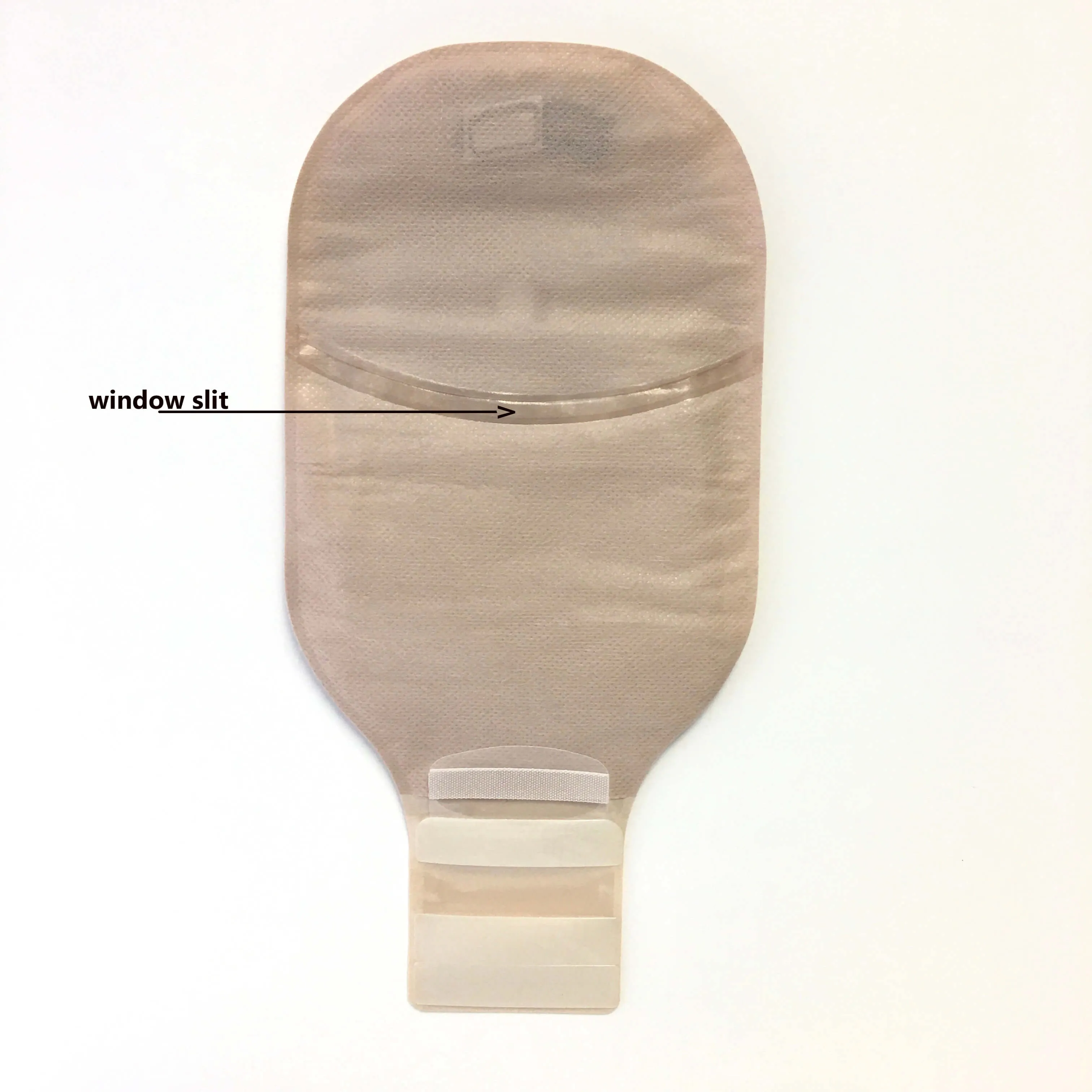 Premier One-Piece Drainable Ostomy Pouch with Flextend Soft Convex Barrier (Beige)