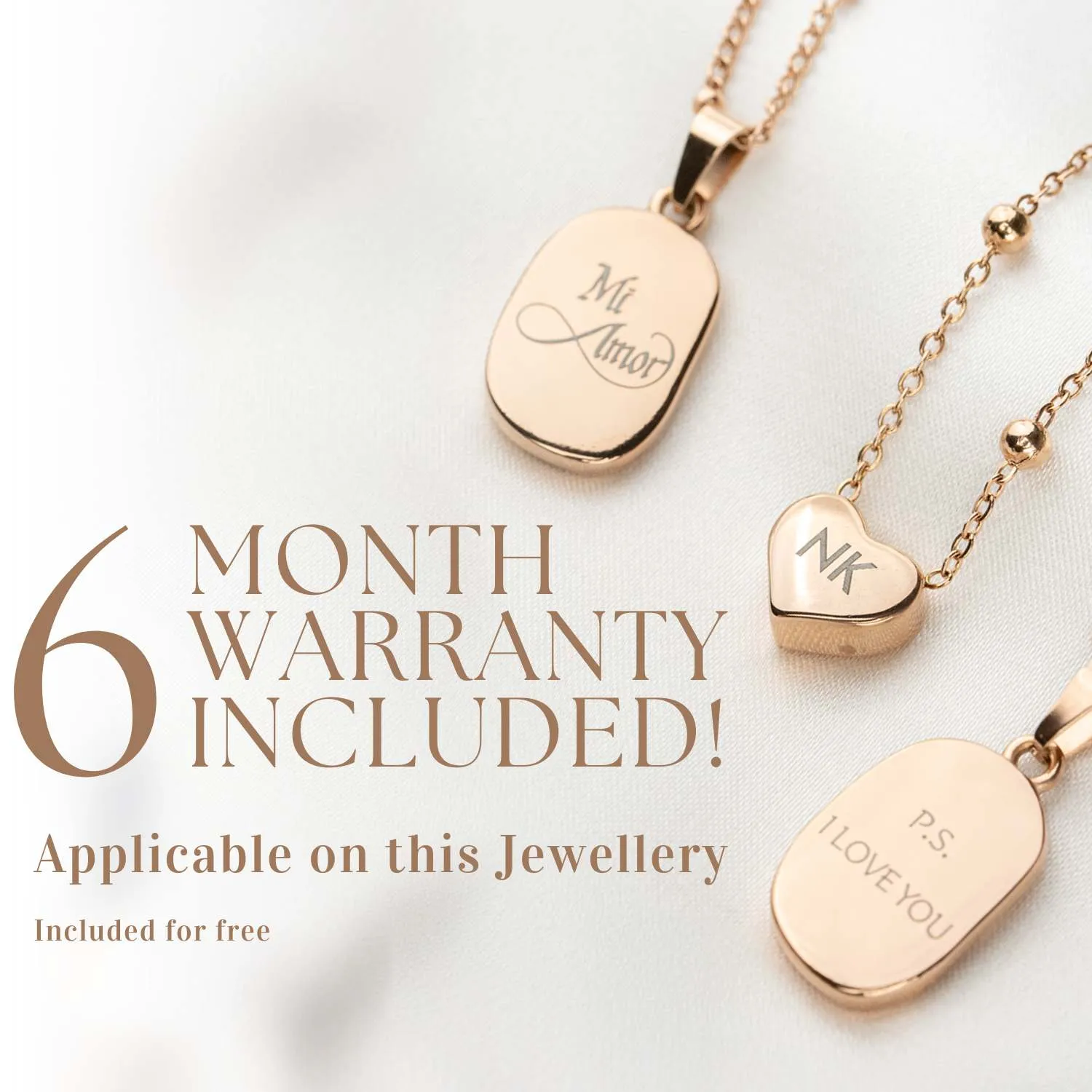 P.S I Love You Reversible Rose Necklace