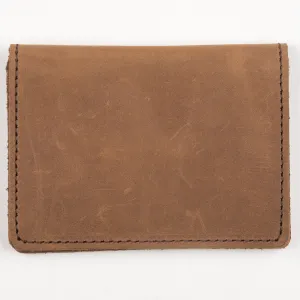 PU303  Card Case- Brown