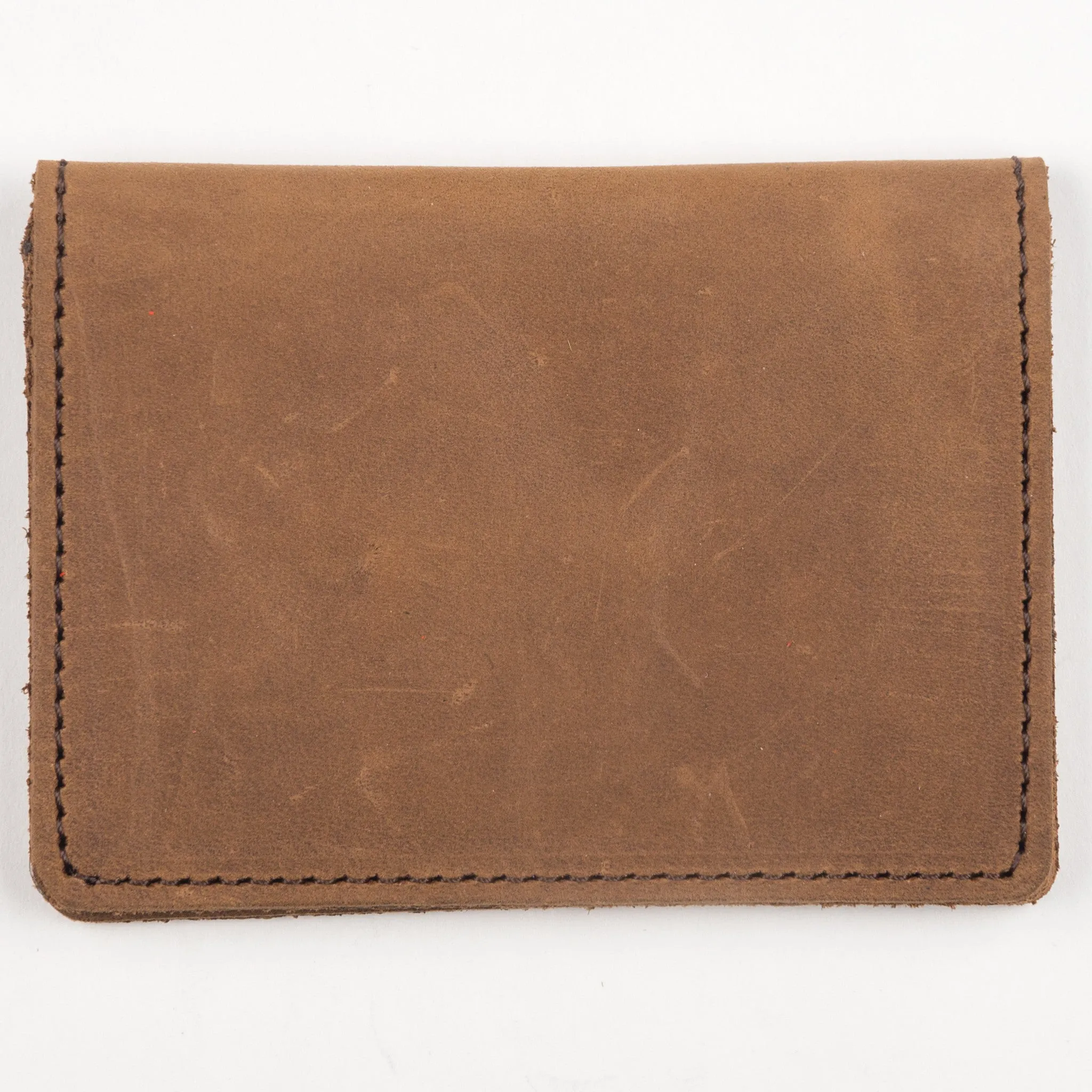 PU303  Card Case- Brown