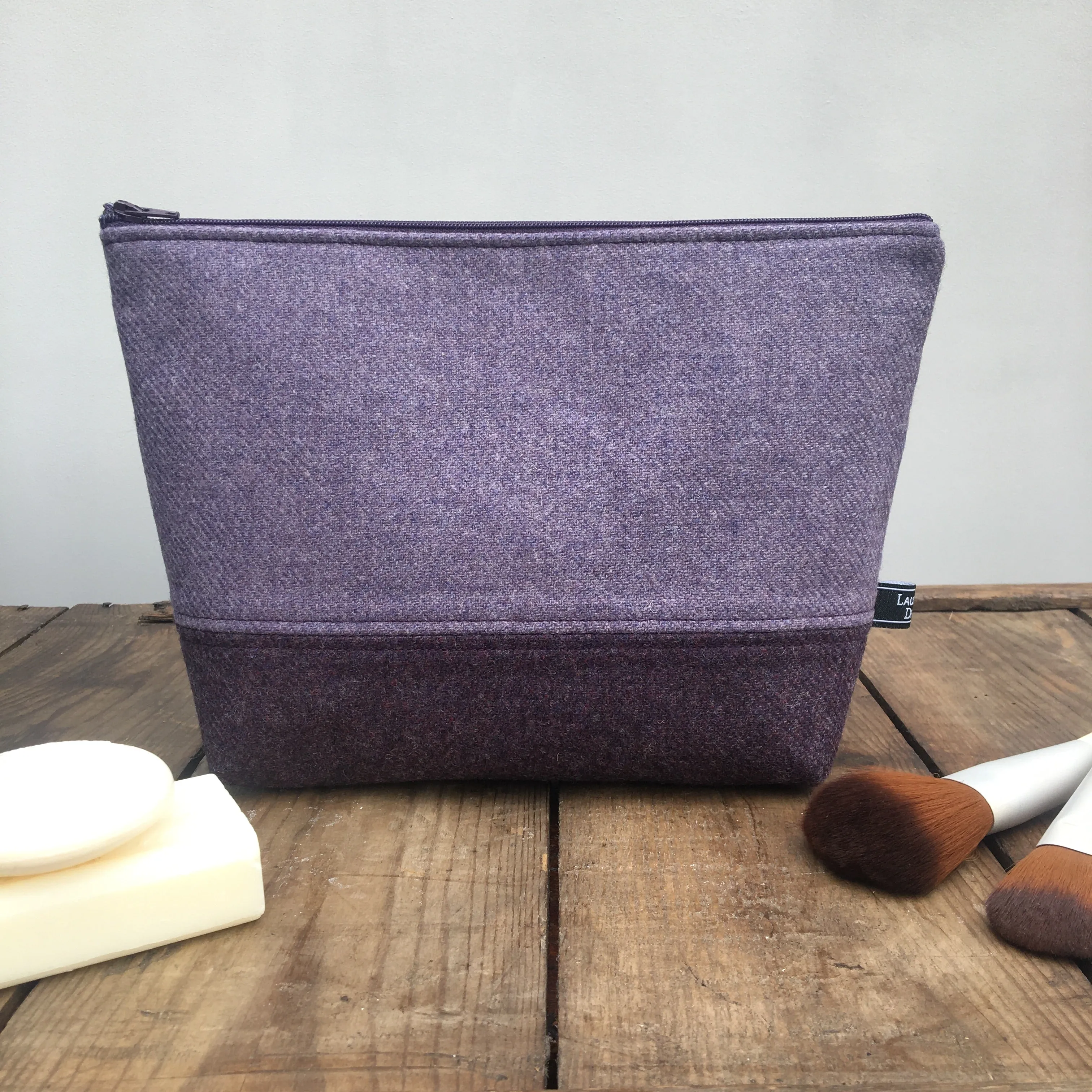 Purple Split Pouch