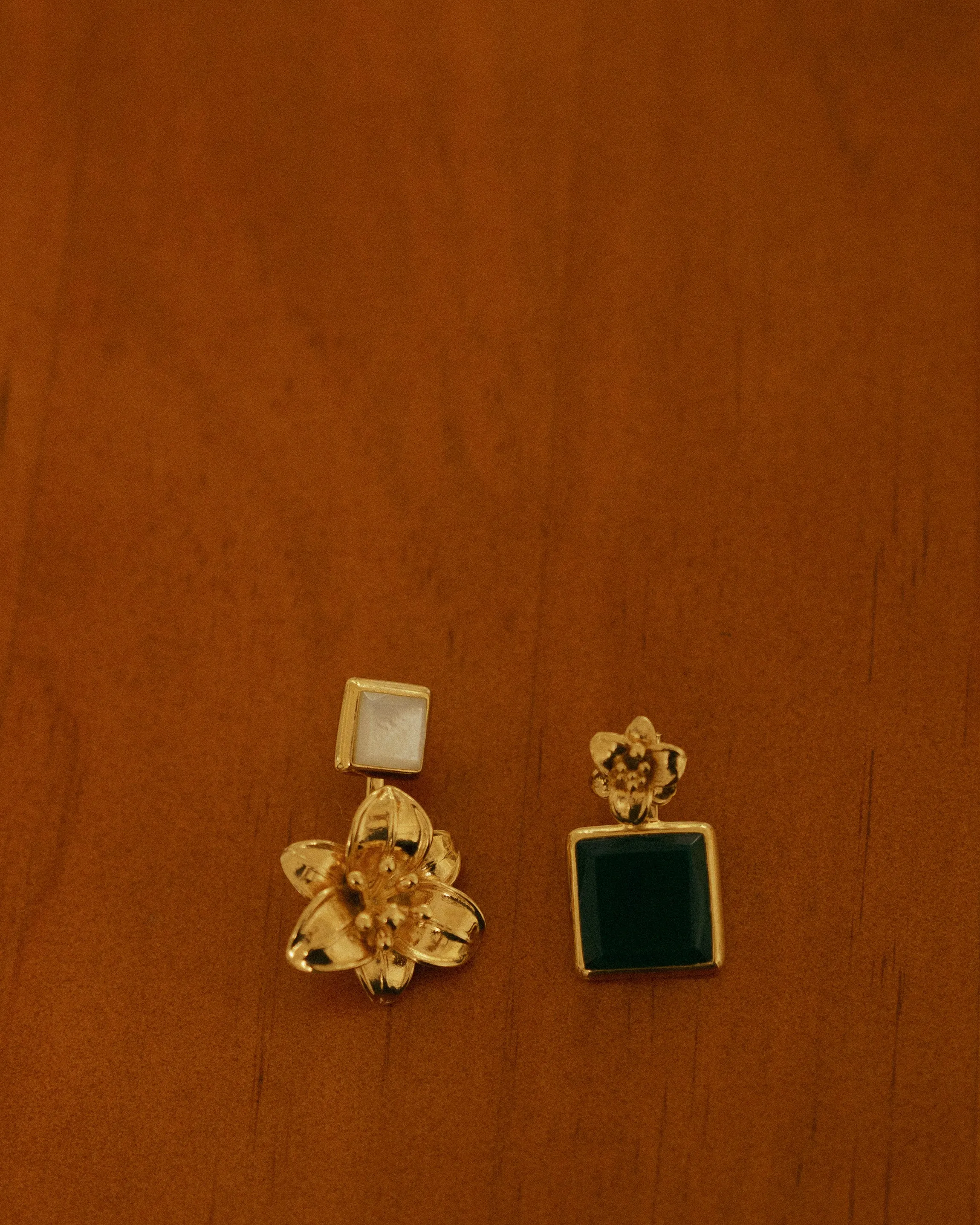 Quad Drops in Emerald