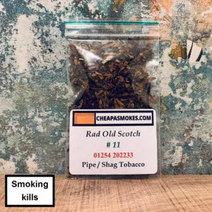 Radfords Old Scotch #11 Pipe Tobacco Sample 10gm