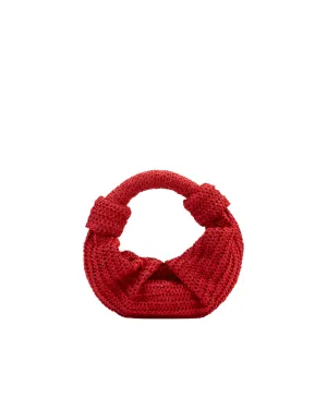 RAFFIA LOPSY BAG