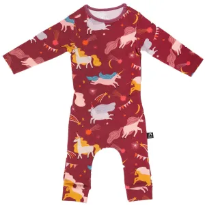 RAGS Infant Rag Romper - Unicorn Magic