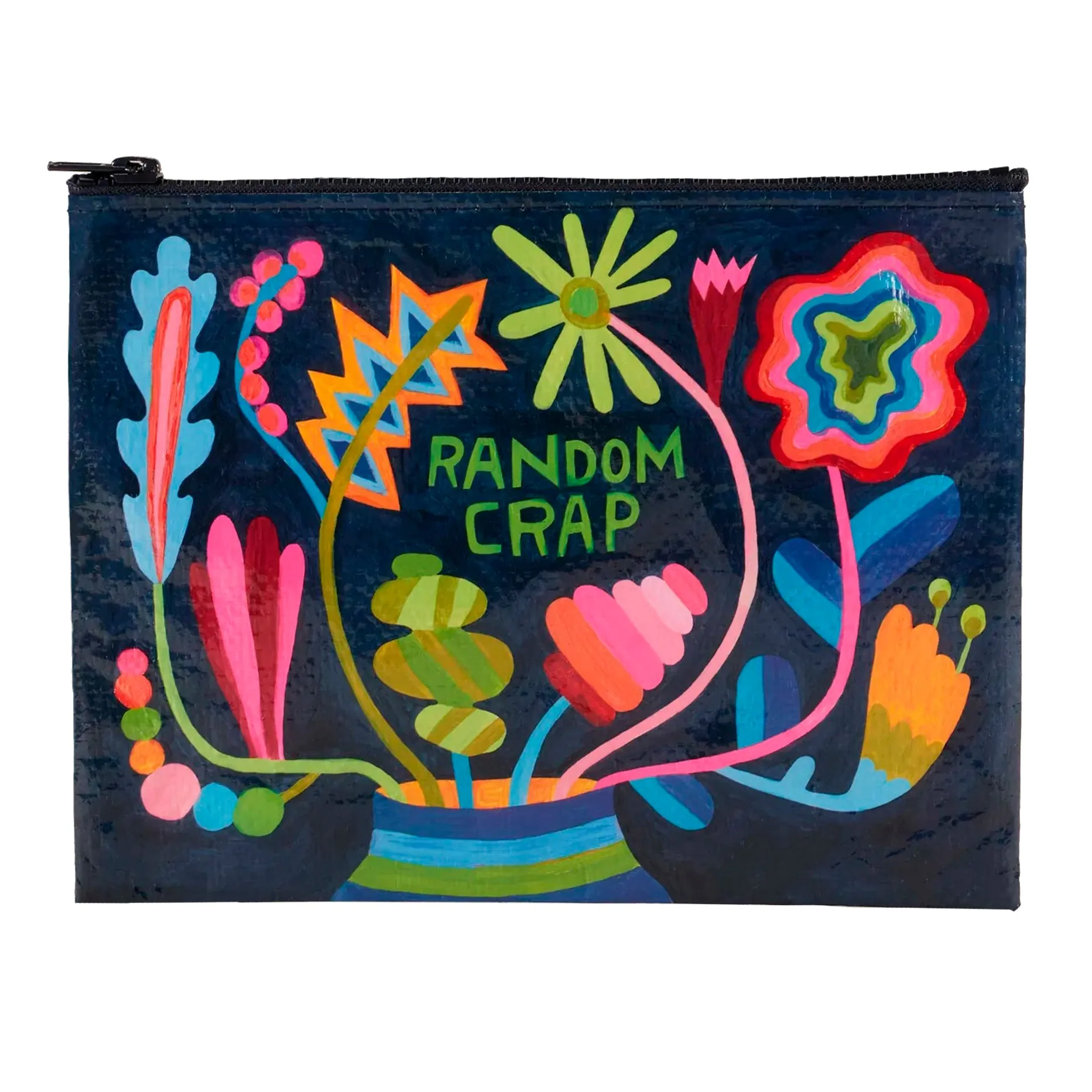 Random Crap Floral Pouch