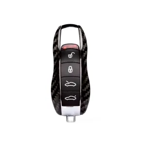 Real Carbon Fiber Porsche Key Cover