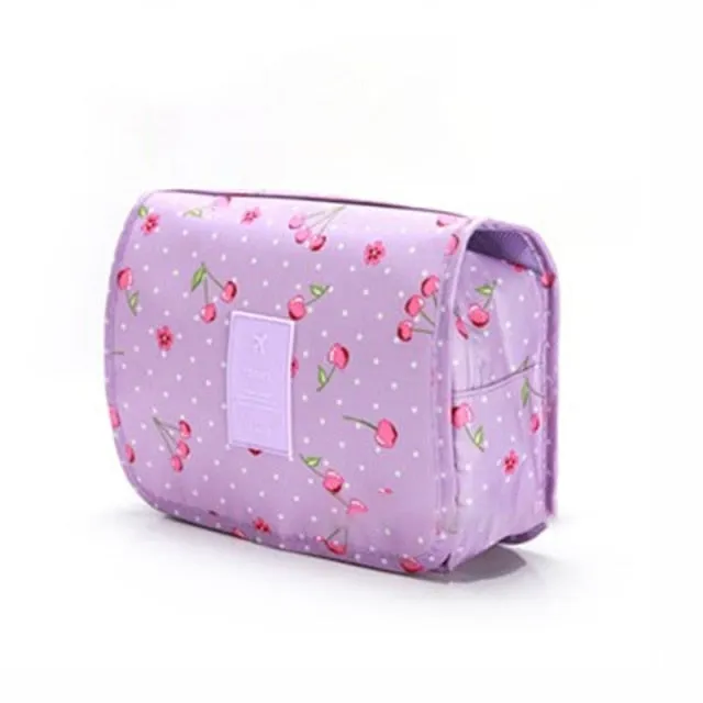 Realaiot Bath Hanging Travel Men Toiletry Bag Male Waterproof Travel Organizer Nylon Necessaire Make Up Bag Neceser Cosmetic Bags Kits