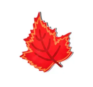 Red Fall Leaf Mini Attachment