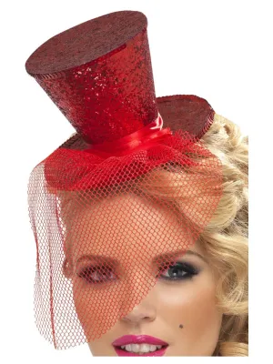Red Mini Top Hat