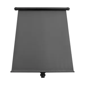 Retractable Roof Vent Skylight Blind Dark Grey