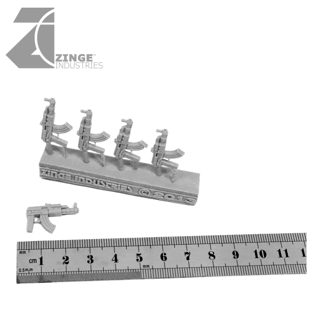 Rifle - Large Mutant (Orc) - AK47 X 5 Sprue