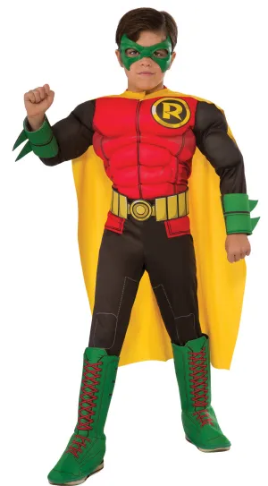 Robin Boy Wonder Muscle Child Boy's Costume