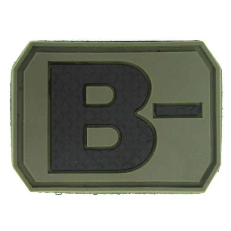 Rubber Blood Type Patch